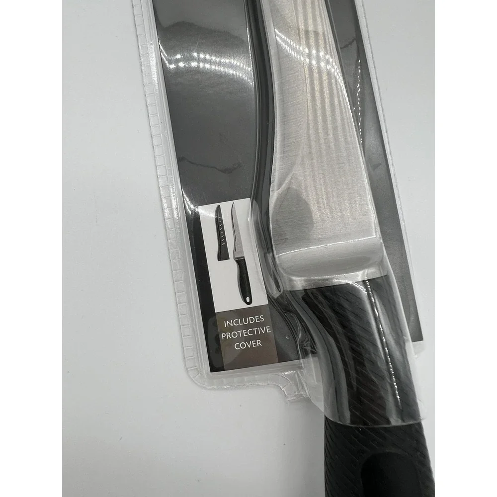 HD Designs Grill Trimming Knife Stainless‎ Steel Comfort Grip Cover BBQ Barbecue